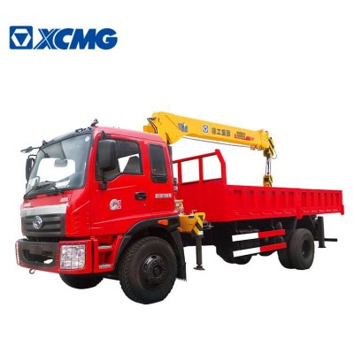 XCMG Manufacturer Truck Mounted Crane SQ5SK2Q China New 5t Hydraulic Lorry Crane with Telescopic Boom