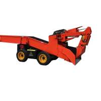 backhoe mining electric loader for tunnels