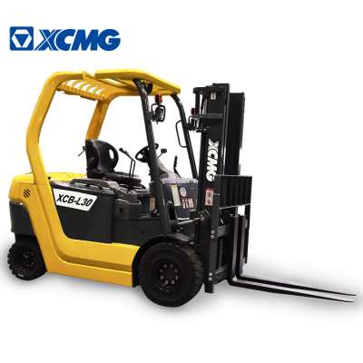 XCMG official  3 ton small electric forklift XCB-L30