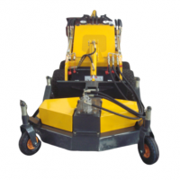 sell from factory efficient  long serving life Mini Loader with Lawn Mower